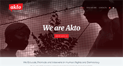 Desktop Screenshot of akto.org